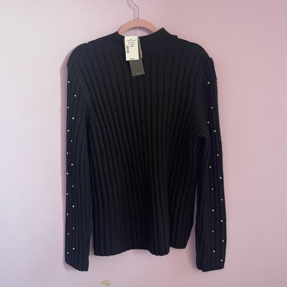 BRAND NEW Ricki’s Wool Blend Pearl Sweater - Picture 6 of 6